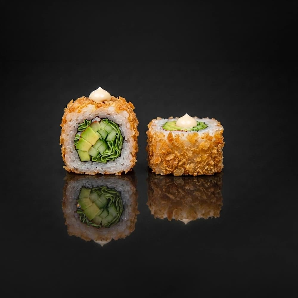 Crispy tanuki veggie