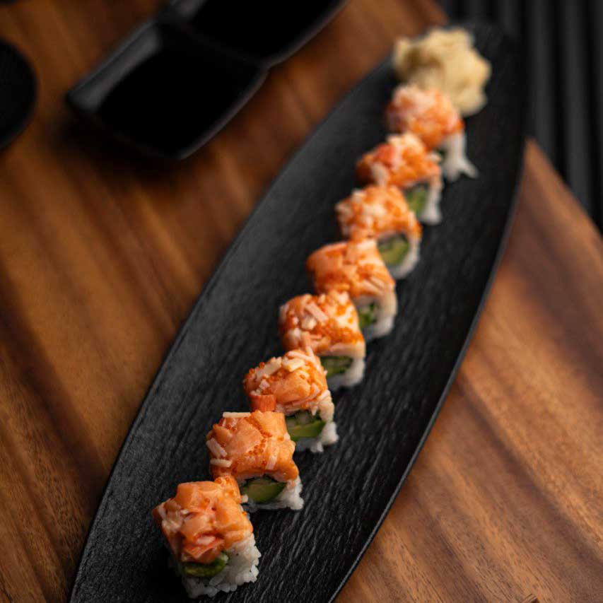 Mixed Salmon Roll